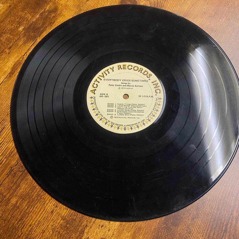 EVERYBODY CRIES SOMETIMES Songs For Self-Appreciation LP booklet AR561 1974